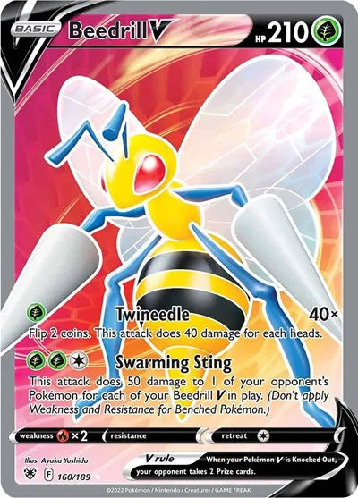 Beedrill V (Full Art) | 160/189 | Astral Radiance