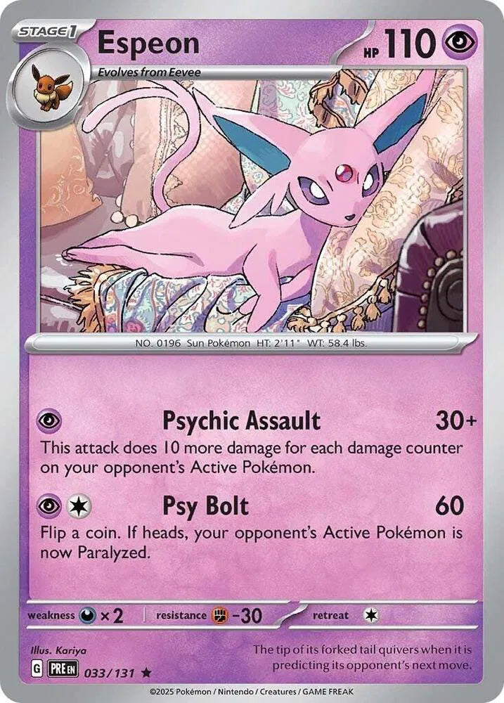 Espeon | 033/131 | Prismatic Evolutions