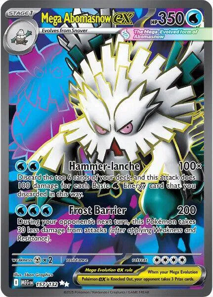 Mega Abomasnow ex | 157/132 | Mega Evolution