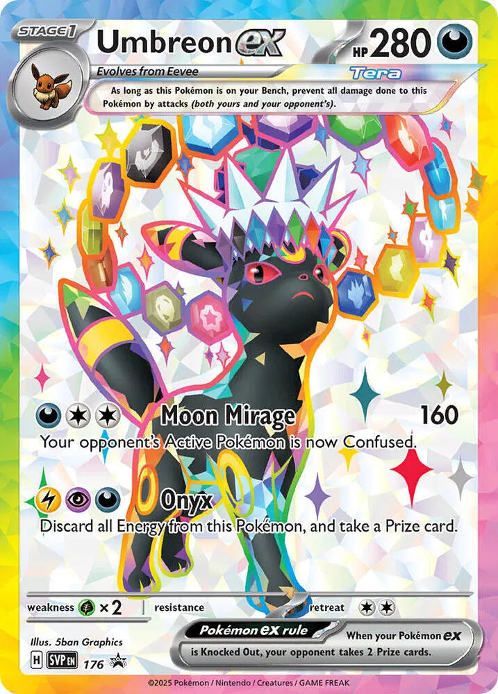 Umbreon ex - 176 | SVP 176 | Scarlet & Violet Promo