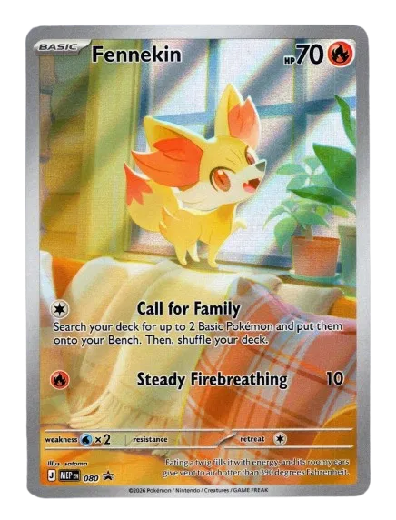 Fennekin | 080 | Mega Evolution Promos
