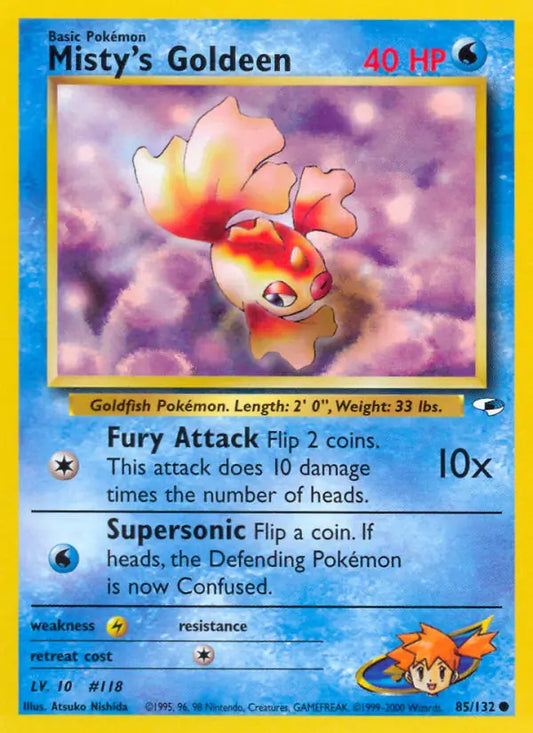 Misty's Goldeen (85) | 85 | Gym Heroes