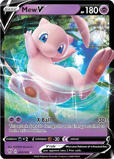 Mew V | 069/189 | Darkness Ablaze