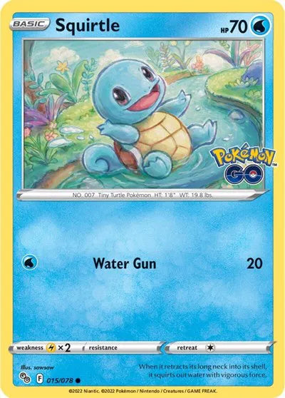 Squirtle | 015/078 | Pokemon Go (English)