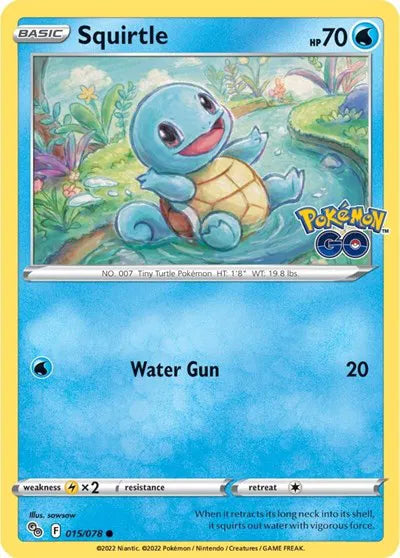 Squirtle | 015/078 | Pokemon Go