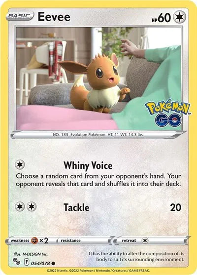 Eevee | 054/078 | Pokemon Go