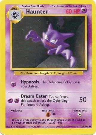 Haunter | 29 | Base Set (Unlimited)