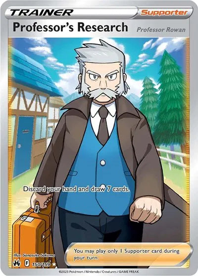 Professor's Research (Full Art) | 150/159 | Crown Zenith