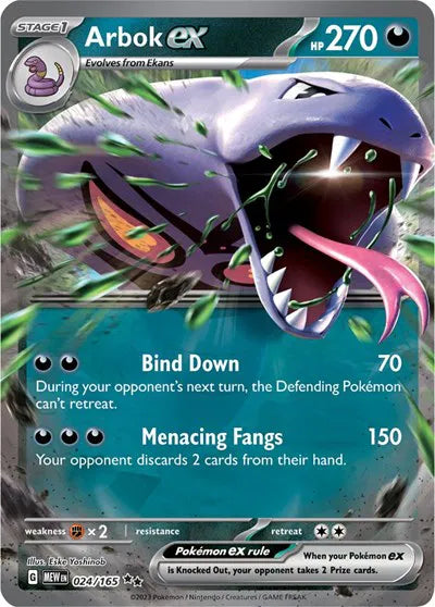 Arbok ex | 024/165 | SV: 151