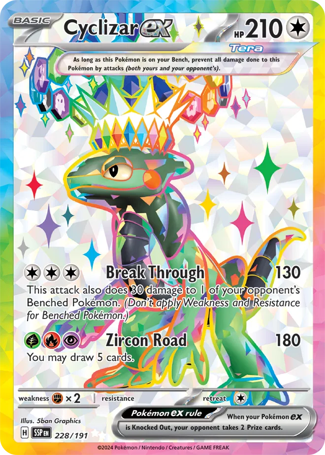 Cyclizar ex | 228/191 | Surging Sparks