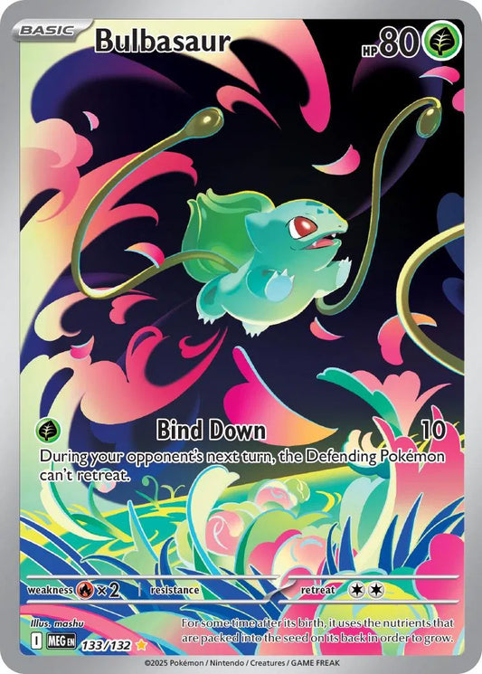 Bulbasaur | 133/132 | Mega Evolution | PSA 10