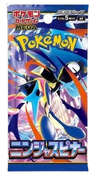Pokémon Ninja Spinner Booster Pack (Japanese)