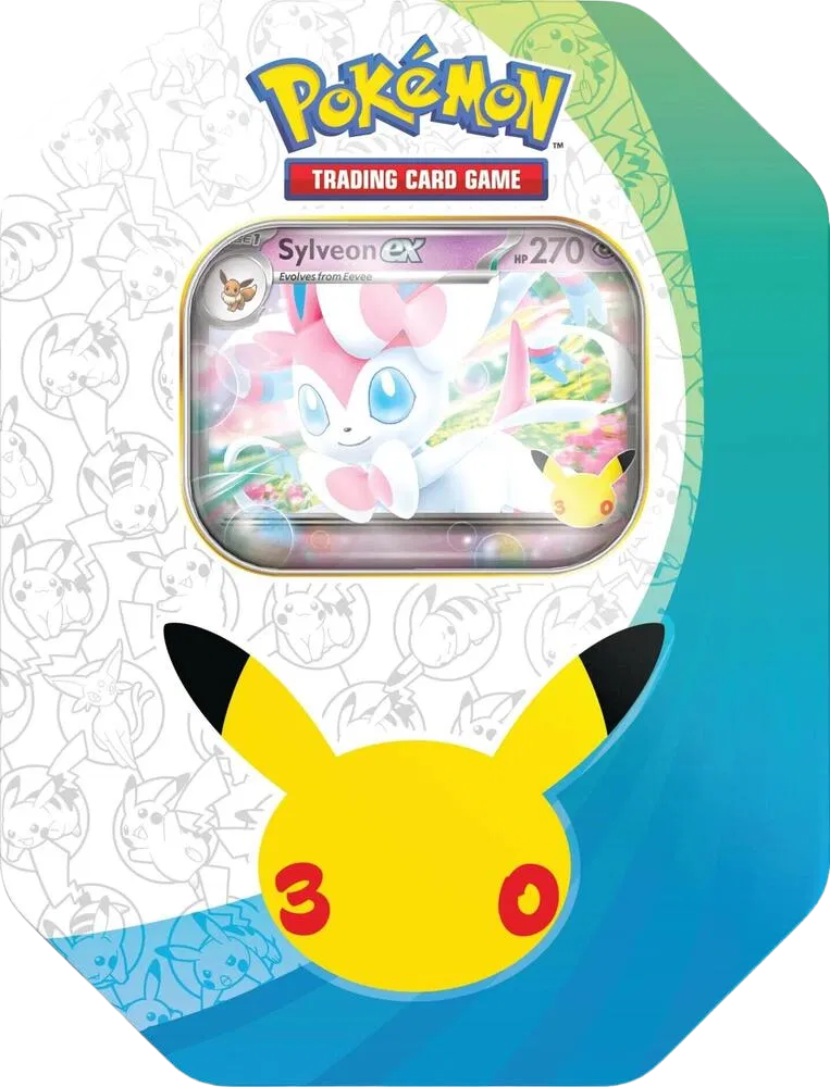 30th Celebration Tin [Sylveon ex] | 30th Celebration
