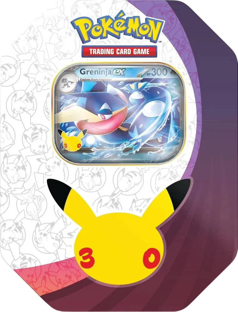 30th Celebration Tin [Greninja ex] | 30th Celebration